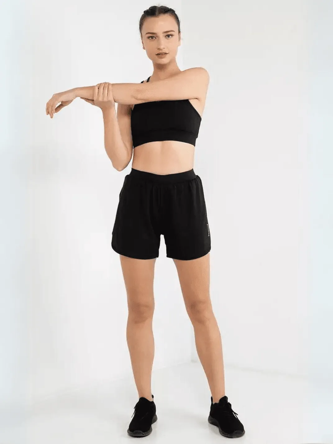 Alucia Polyester Double Short