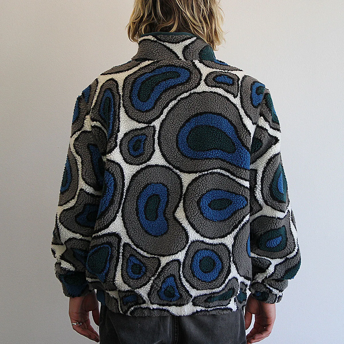 Amethist Geode Polar Fleece Pullover