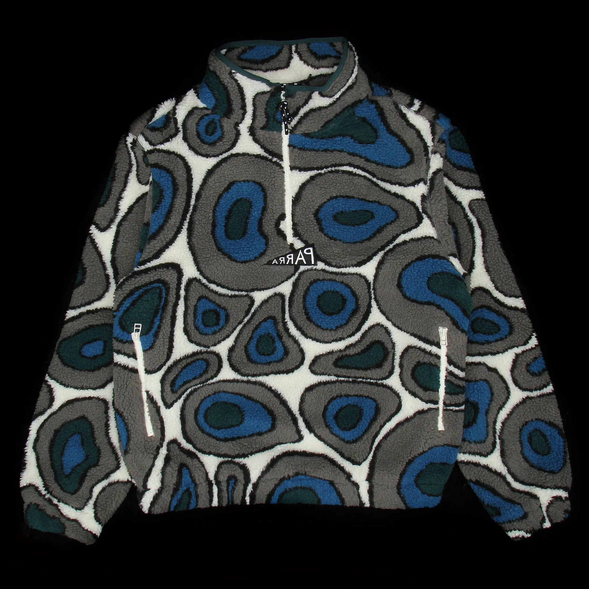 Amethist Geode Polar Fleece Pullover