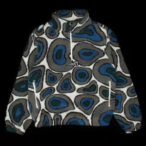 Amethist Geode Polar Fleece Pullover