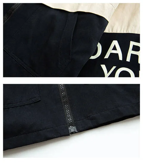 Baby autumn and winter warm thickening plus velvet padded boy hooded jacket