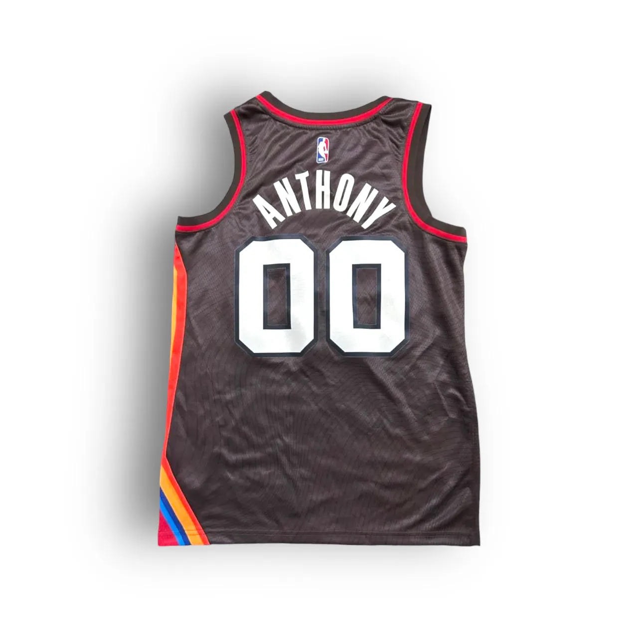 Carmelo Anthony Portland Trail Blazers 2020-2021 City Edition Nike Swingman Jersey Brown Red