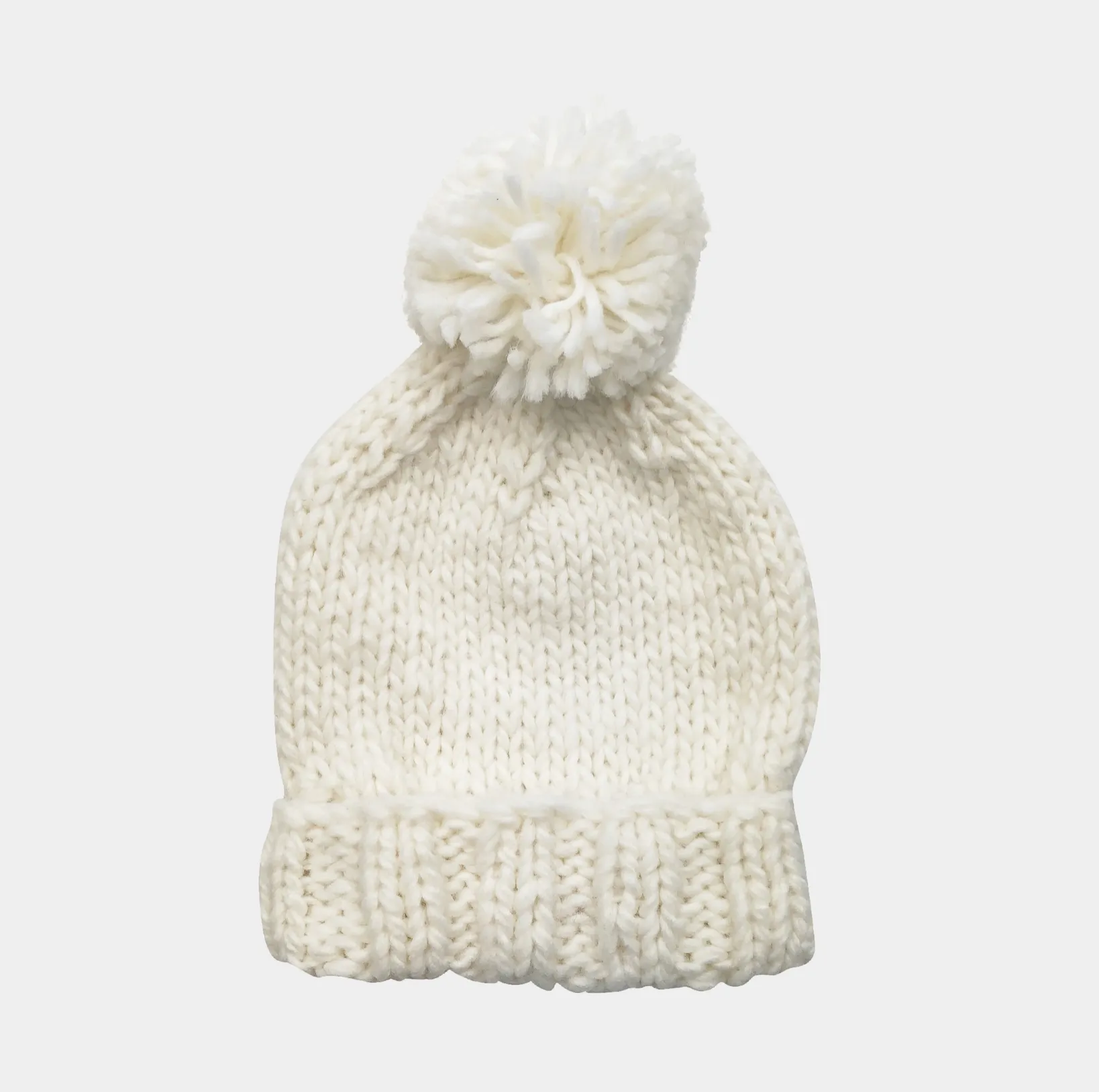 Cream Baby Beanie