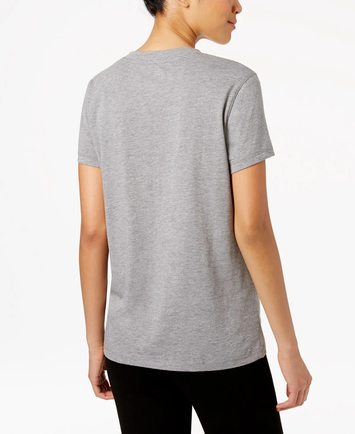 Hue Solid Short Sleeve V-Neck Sleep T-Shirt, Multi