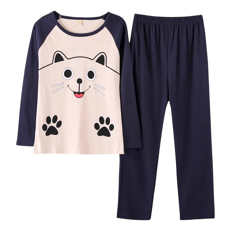 Kawaii Snuggle Paws Pajamas