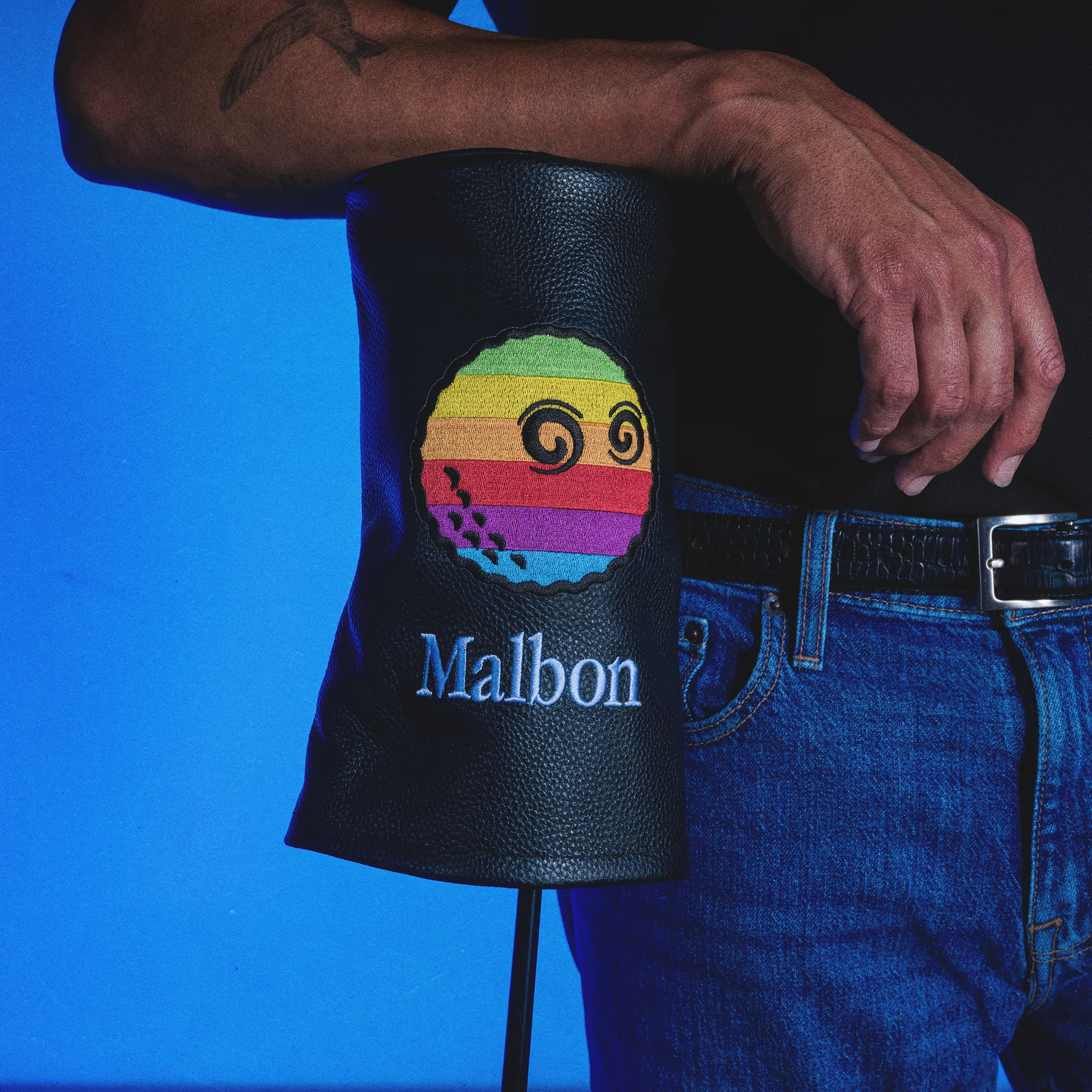 Malbon x Beams Rainbow Driver Cover