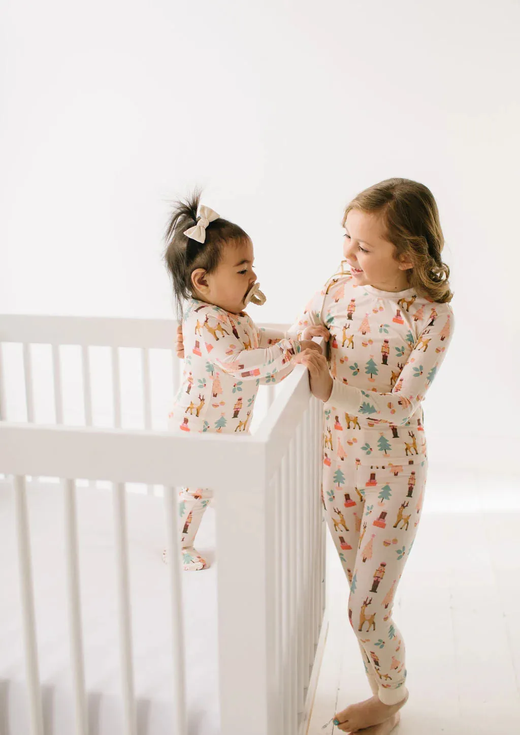 Nutcracker Bamboo Two-Piece Pajama Set