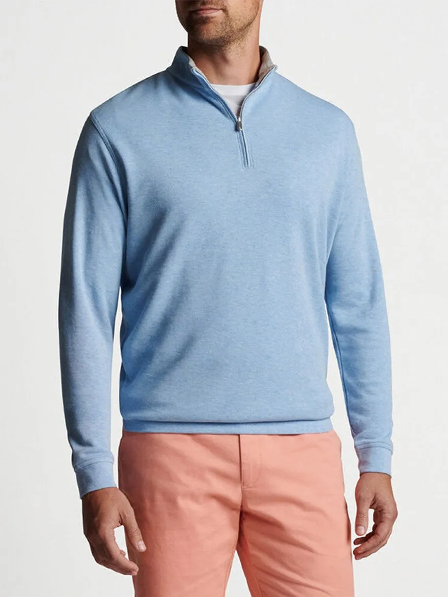 Peter Millar Crown Comfort Pullover in Cottage Blue