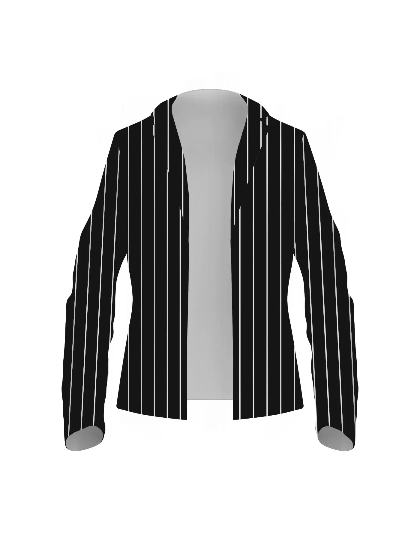 Pinstripe Blazer