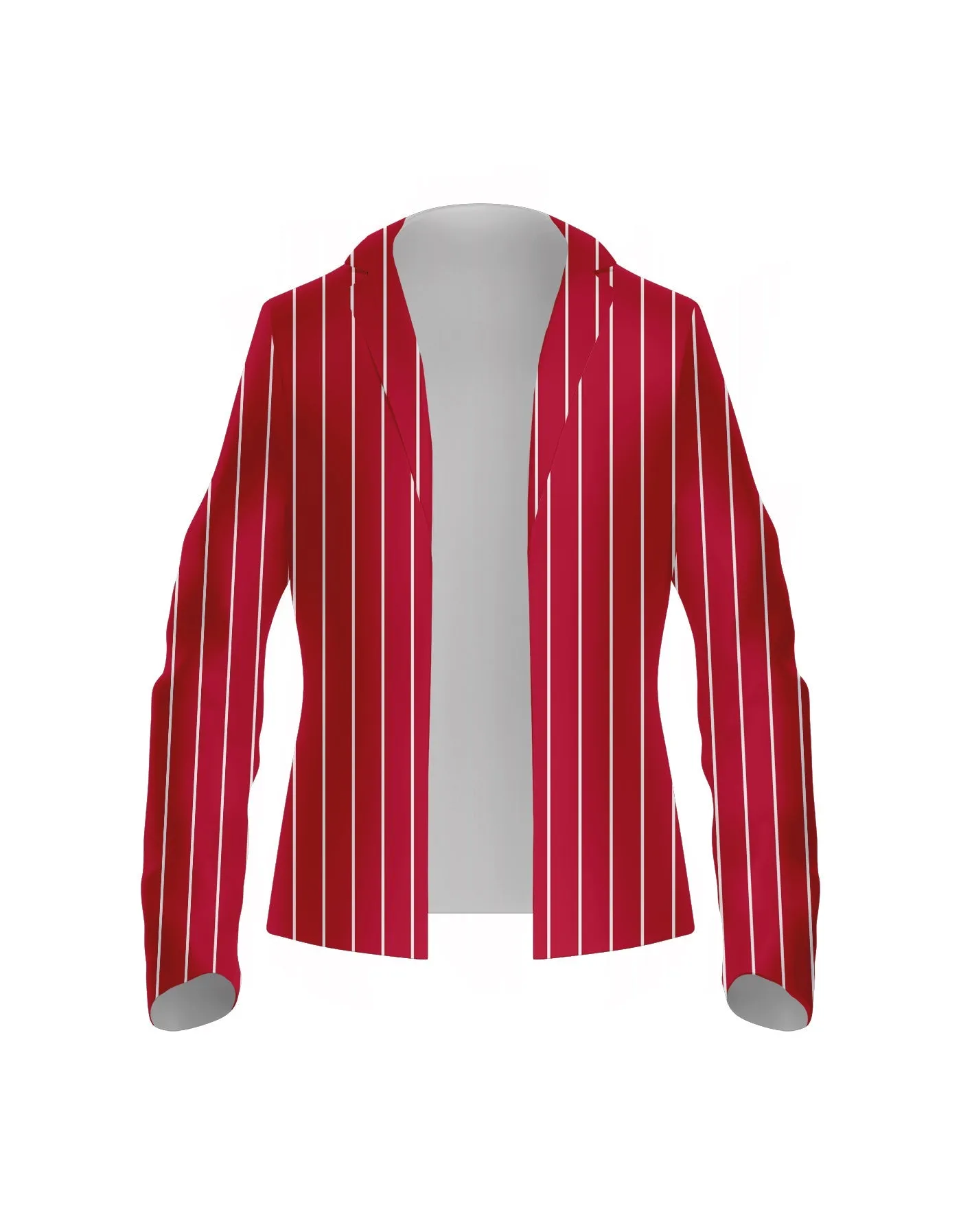 Pinstripe Blazer