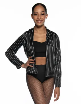 Pinstripe Blazer