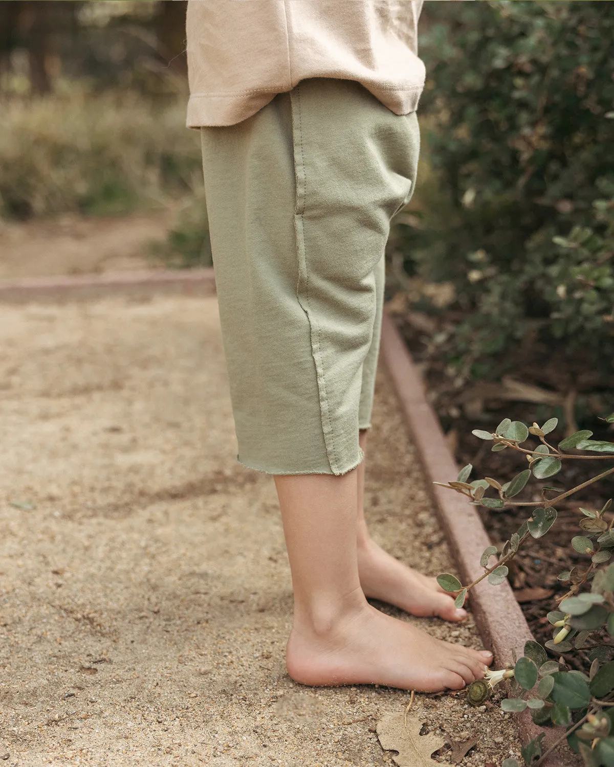 Raw Seam Track Short