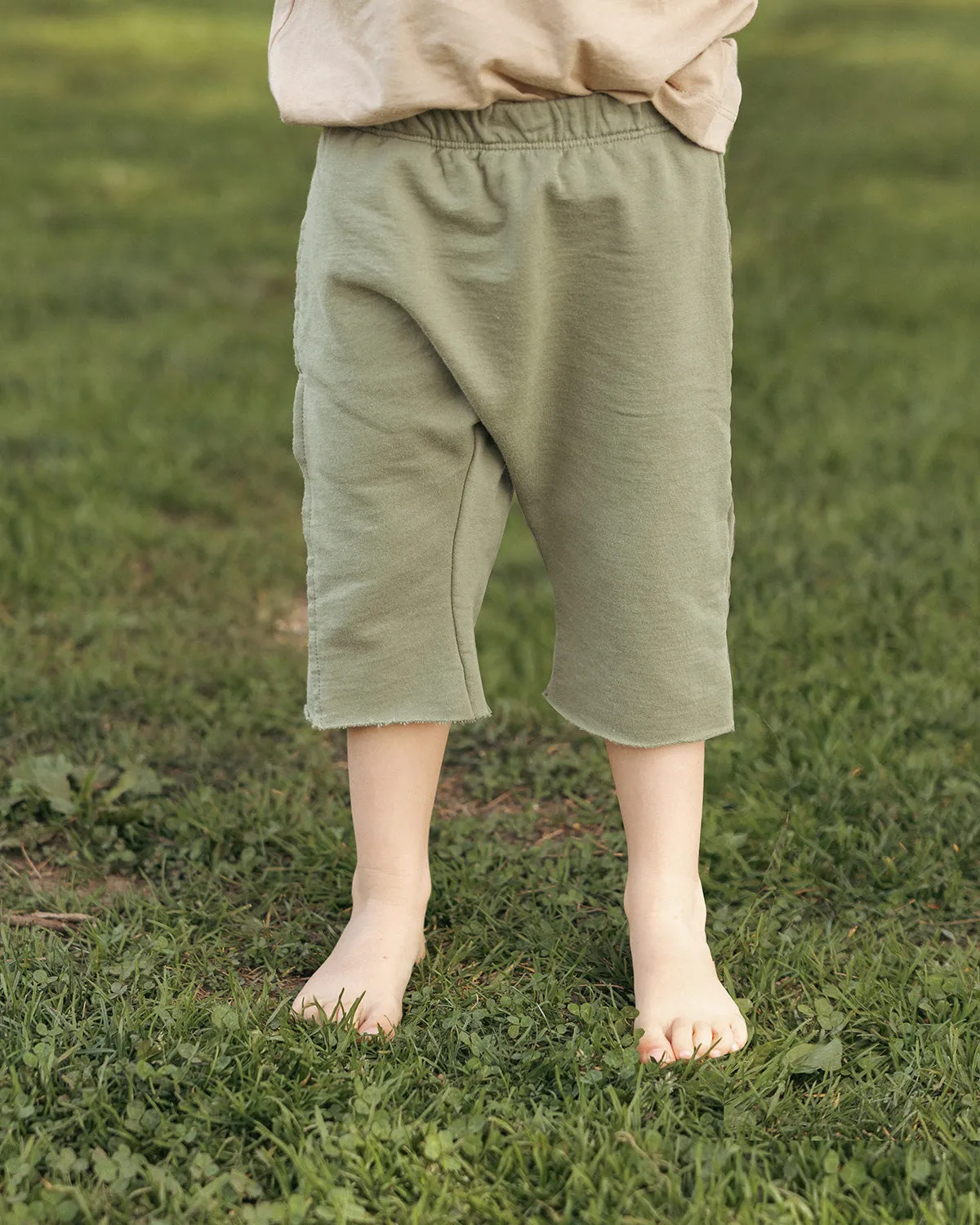 Raw Seam Track Short