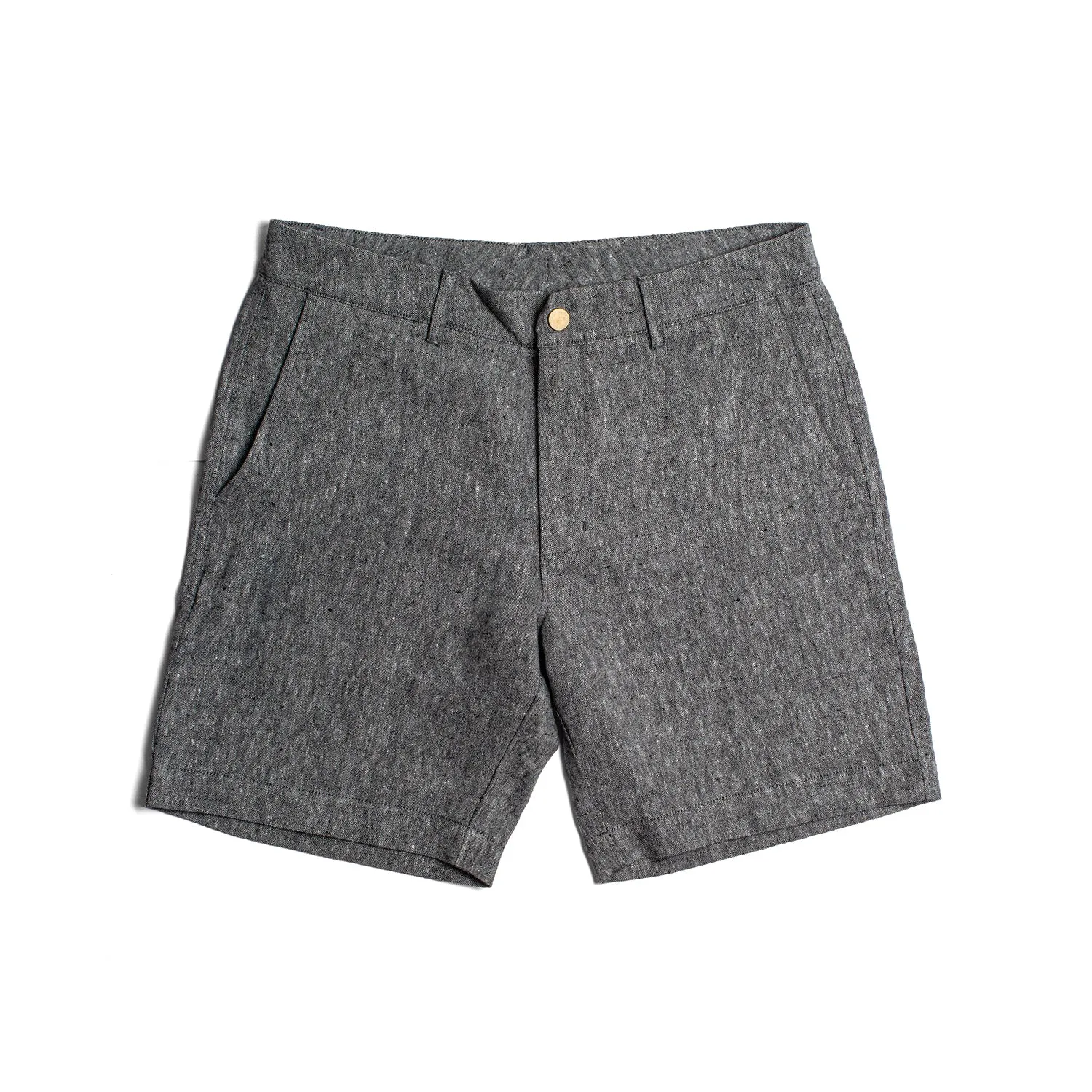 REDWOOD 100% Organic Hemp Shorts (Unisex) (8" Inseam) (Slide-over Button)