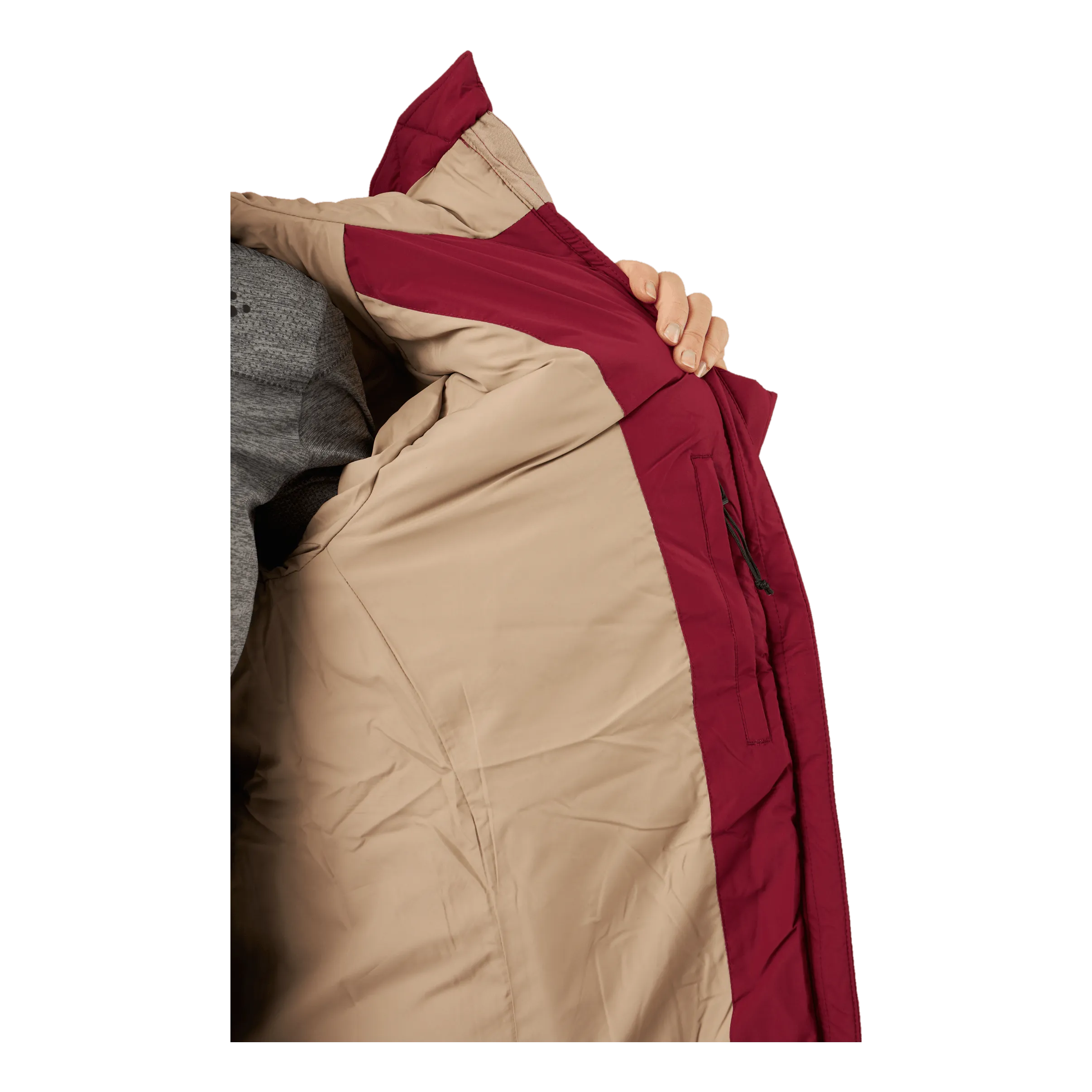 Sandra Wns Parka Red
