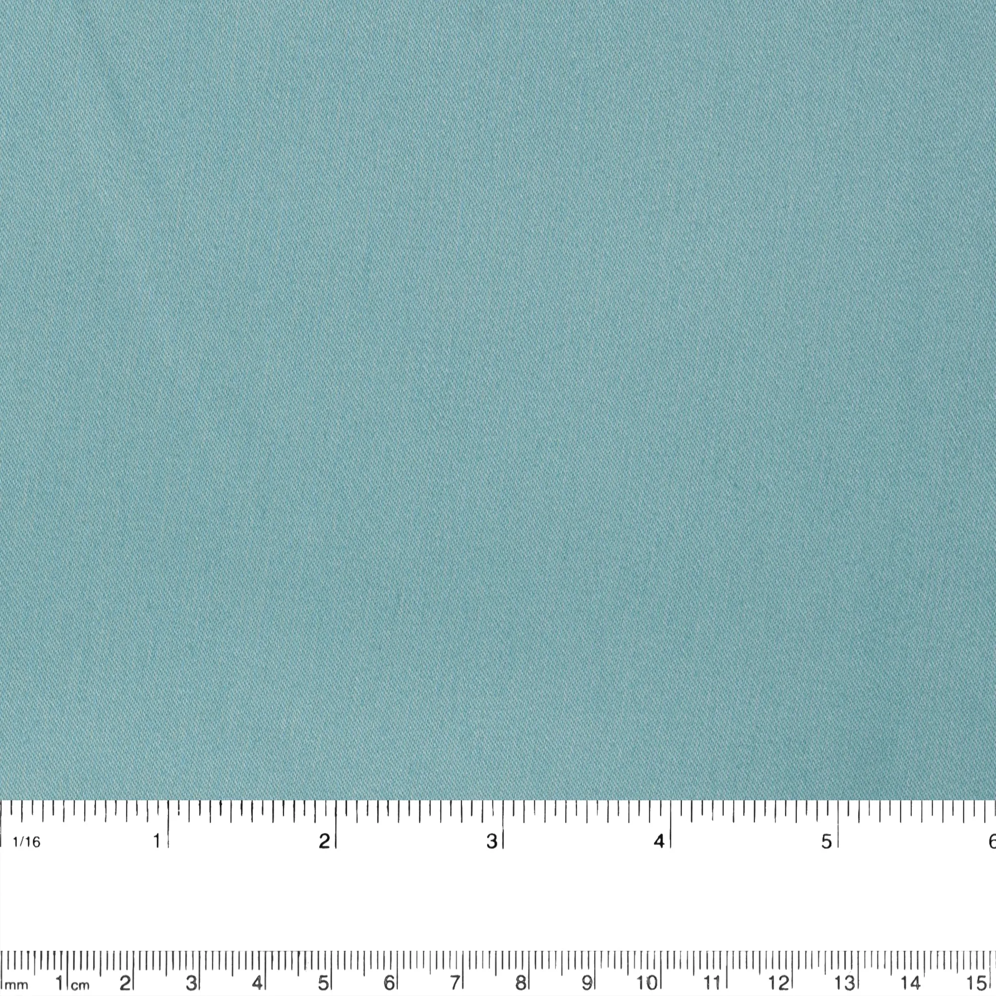 Stretch Cotton Sateen - LYDIA - Blue