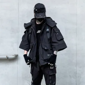 Techwear Dark Cargo Jackets