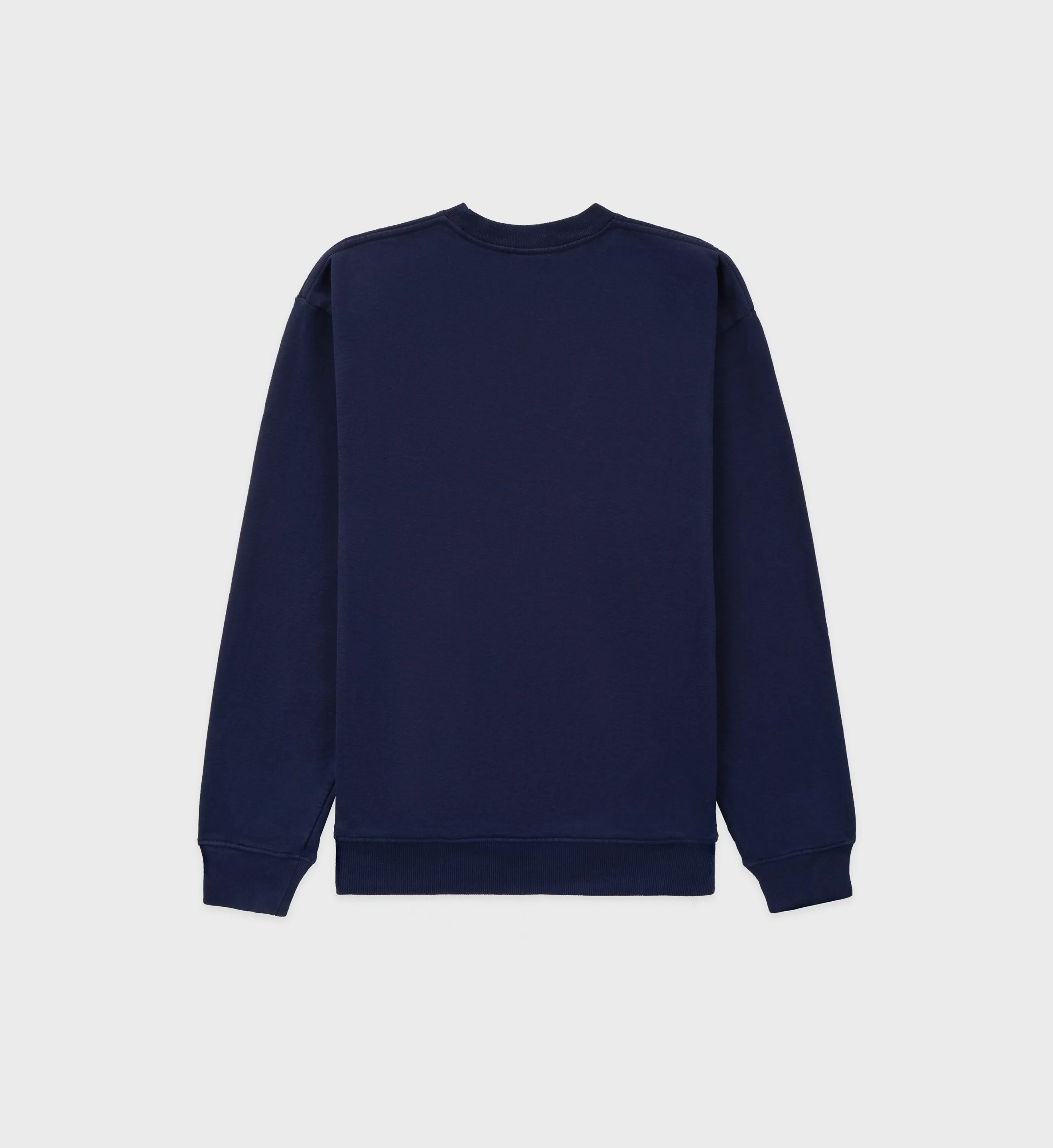 Wellness Ivy Crewneck - Navy/Red
