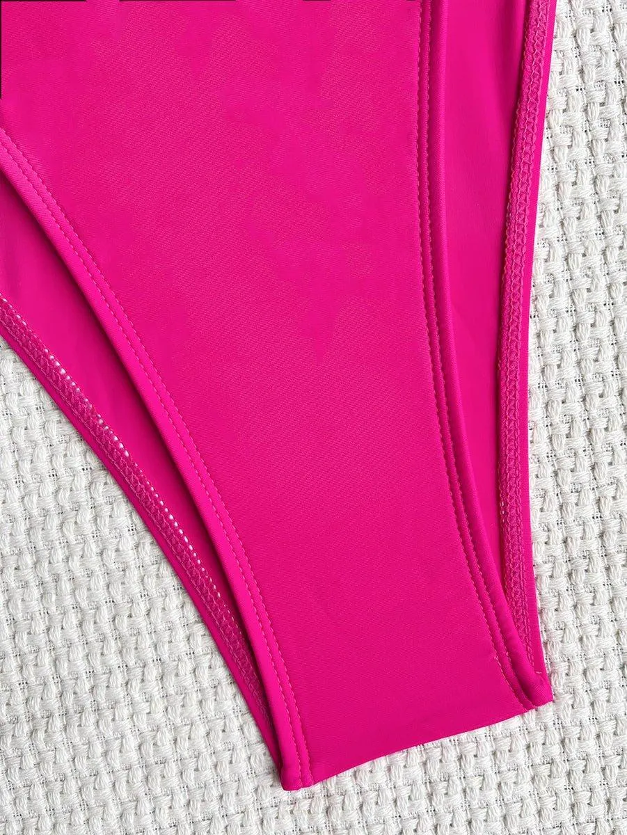 Women's One Piece Swimsuit Colorblock - GFIT Sexy Swimwear